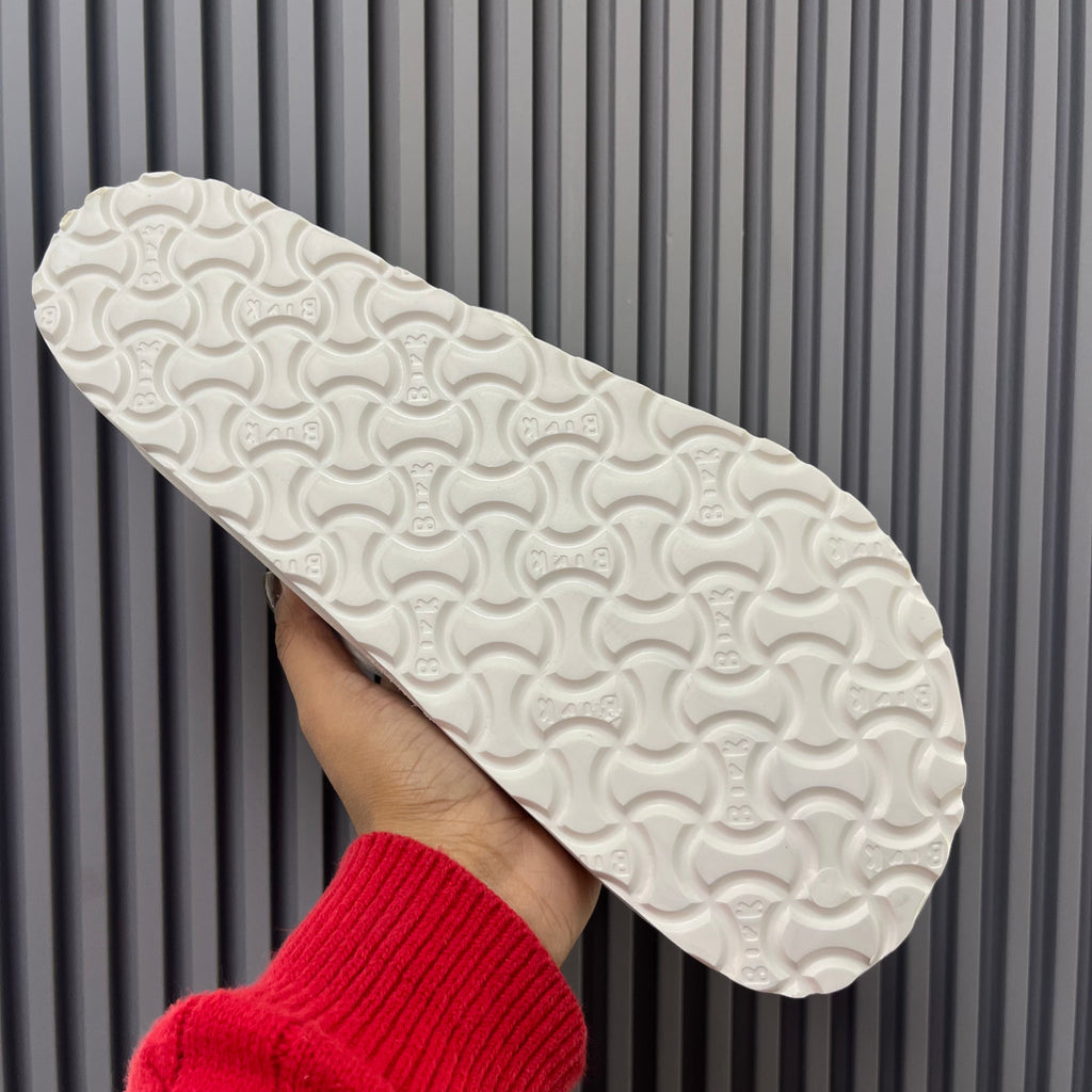 BIRKIN-BOSTN-SLIDES (EGGSHELL)