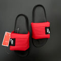 NIK-ADJST-SLIDES-BLACK RED