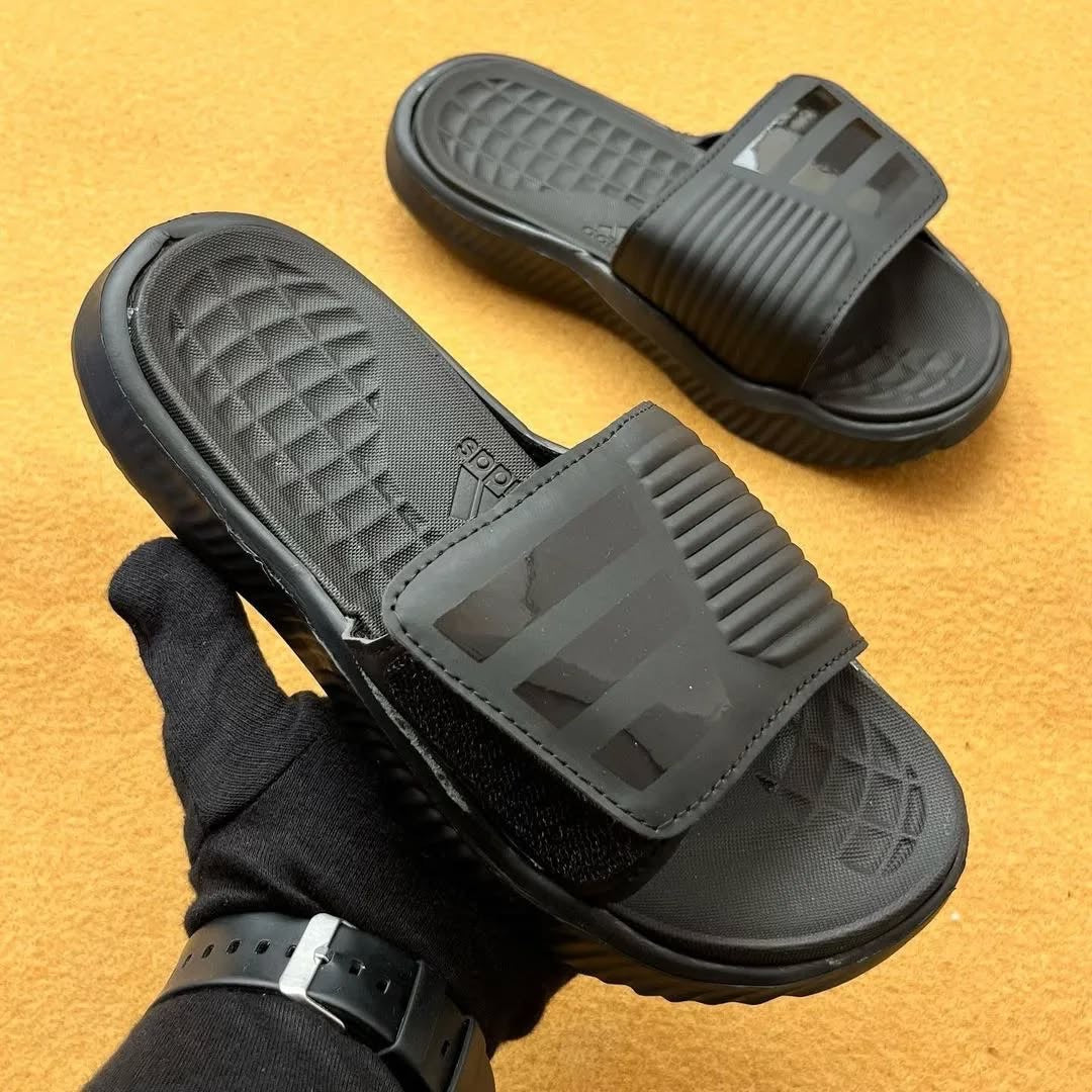 ADIDS-ALFABOUNCE-2.0- SLIDES-FULL BLACK