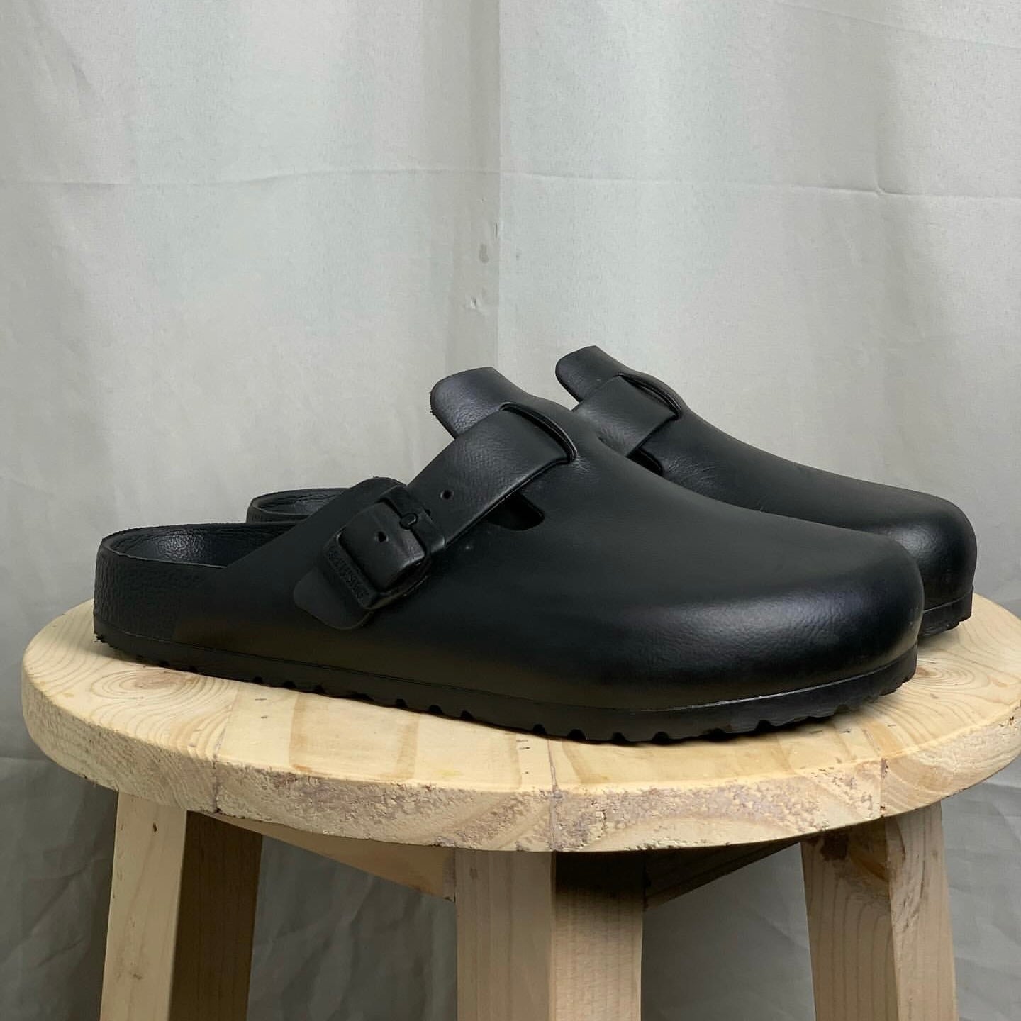 BIRKIN-BOSTN-SLIDES (BLACK)