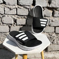 ADIDS-ALFABOUNCE-2.0- SLIDES-BLACK WHITE