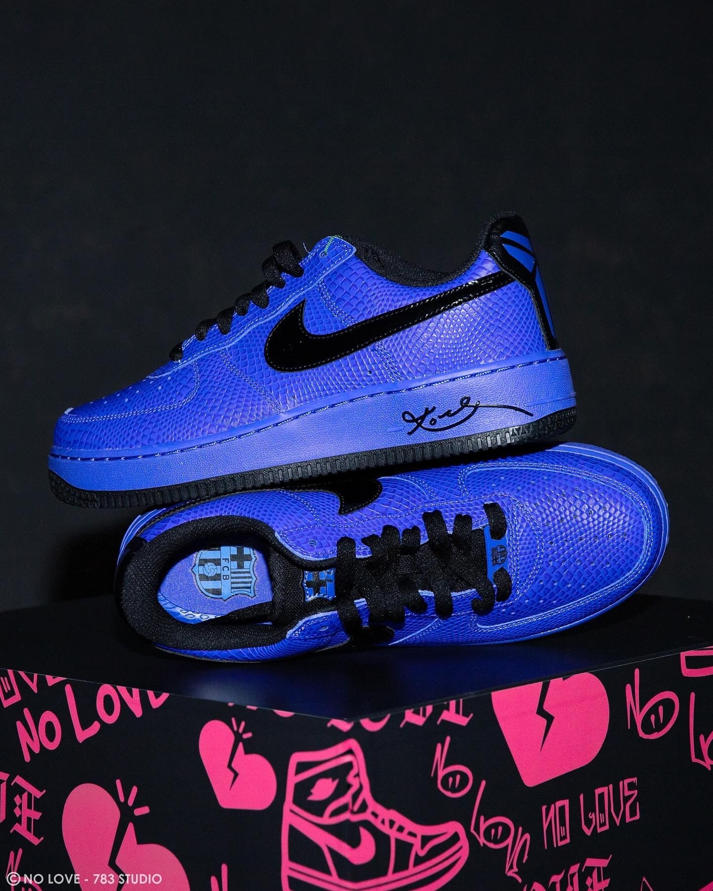 NIK AF 1 ‘FC BARCELONA PERSIAN VOILET’
