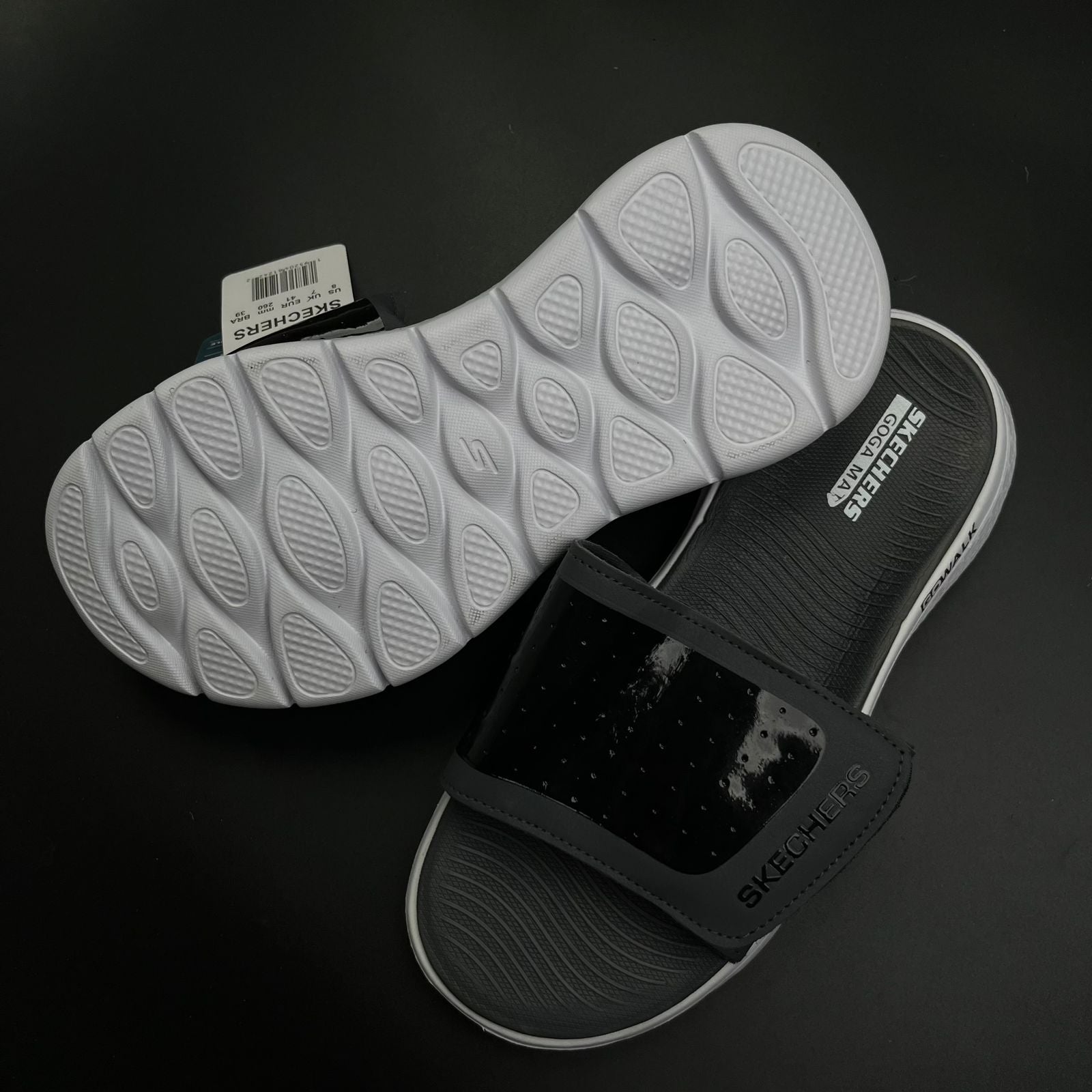 SKCHRS-GWALK-SLIDES-BLACK/GREY