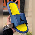 HYDRO6-SLIDES-NAVY/YELLOW