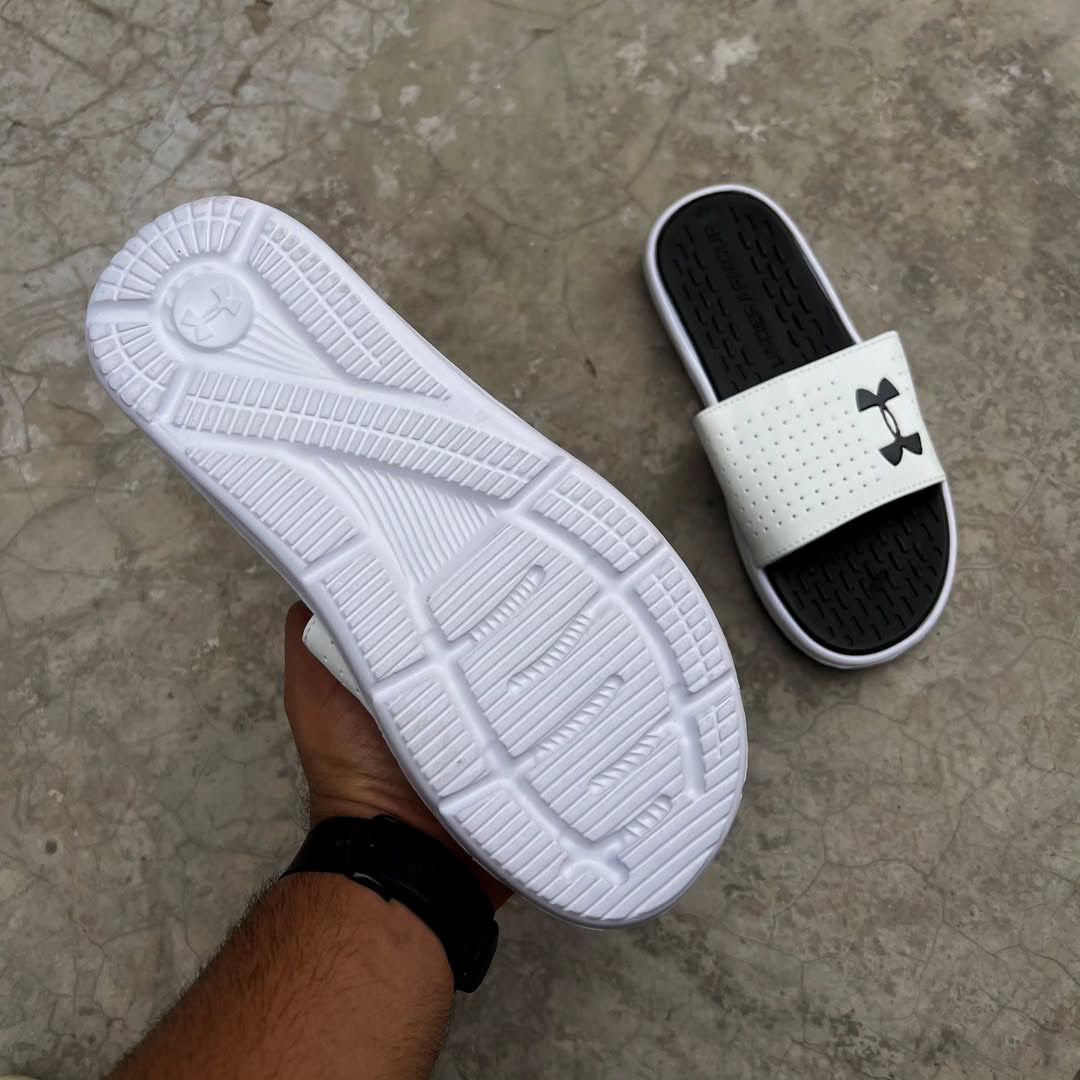 UA-PLAY MAKER-SLIDE-WHITE