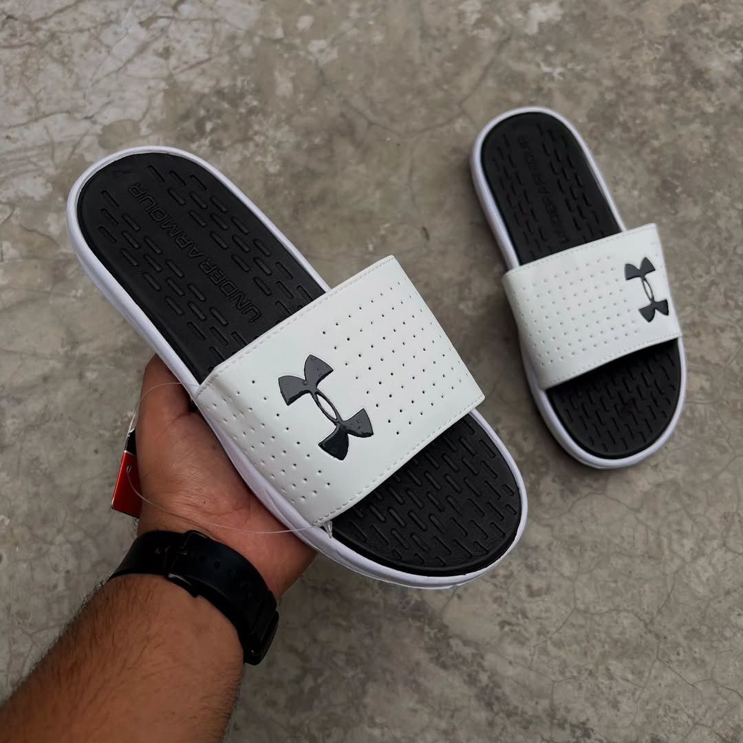 UA-PLAY MAKER-SLIDE-WHITE