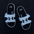 UA-SOFTFOAM-SLIDES-WHITE BLACK
