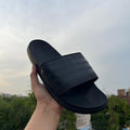 ADIDS-ADILETTE-SLIDES-ALL BLACK